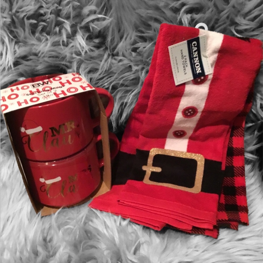 COPY - Soup & Hand towels Mr & Mrs Claus 🎄 - Picture 1 of 4